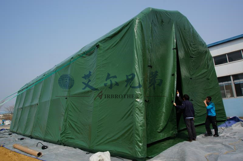大型户外充气帐篷怎样搭建快？